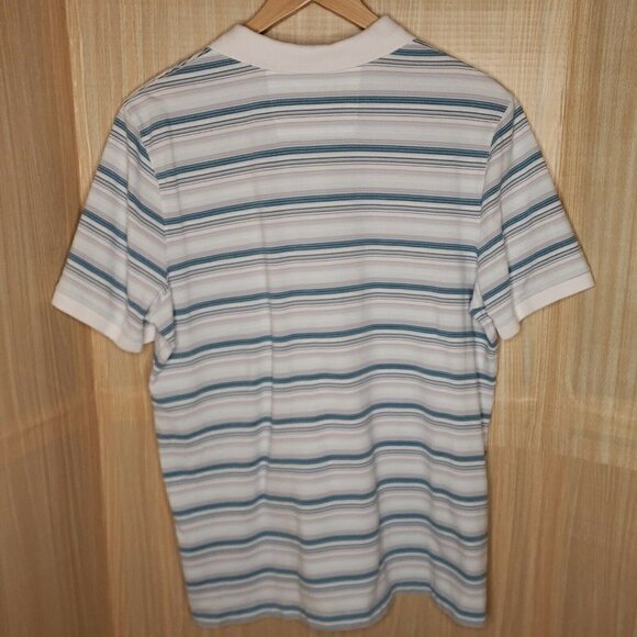 Banana Republic Mens Striped Knit Polo XL - Picture 2 of 5